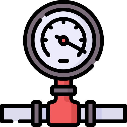 Pressure meter Special Lineal color icon