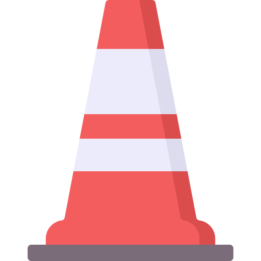 Traffic Cone Special Flat icon