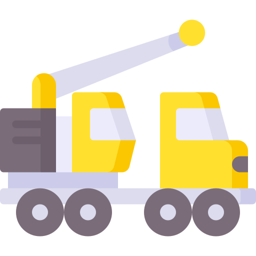 Crane truck Special Flat icon