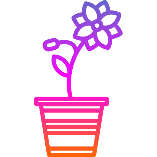 Flower Pot Generic Gradient icon