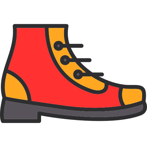 ブーツ Generic Outline Color icon