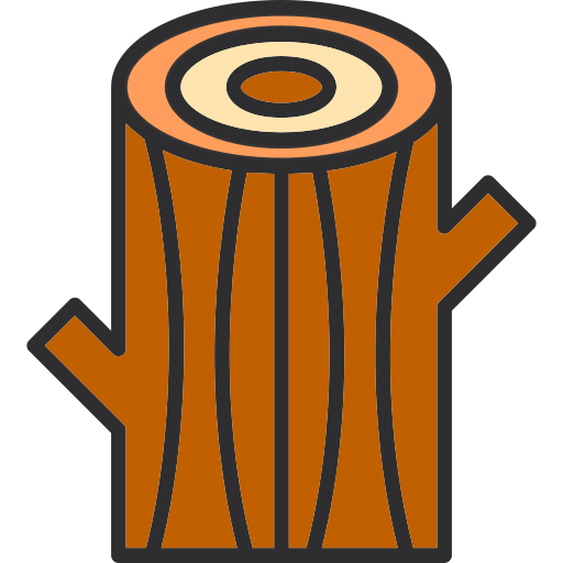 Wood Generic Outline Color icon