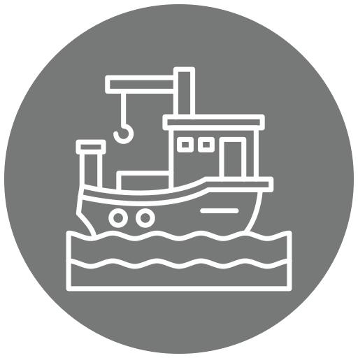 Рыбацкая лодка Generic Flat иконка