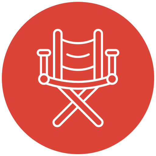 Folding Chair Generic Flat icon