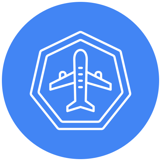 lotnisko Generic Flat ikona