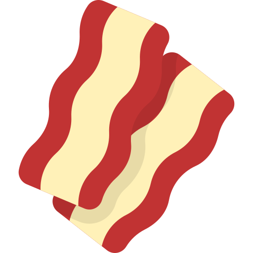 tira de bacon Generic Flat Ícone