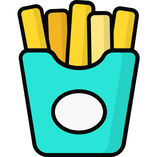 pommes frittes Generic Outline Color icon