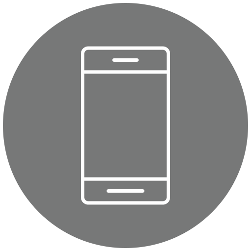 téléphone mobile Generic Flat Icône