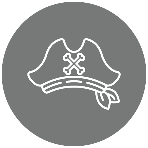 해적 모자 Generic Flat icon