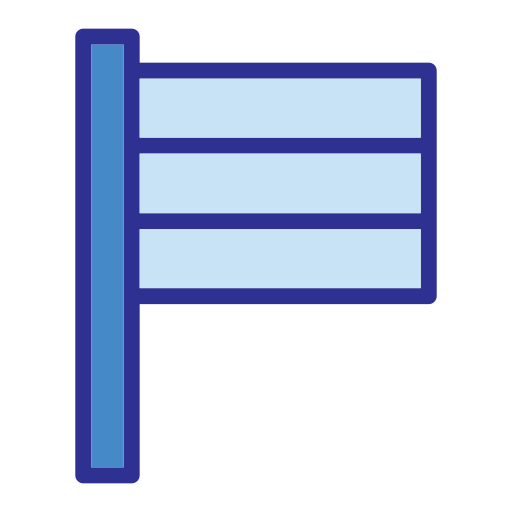 drapeau allemand Generic Blue Icône