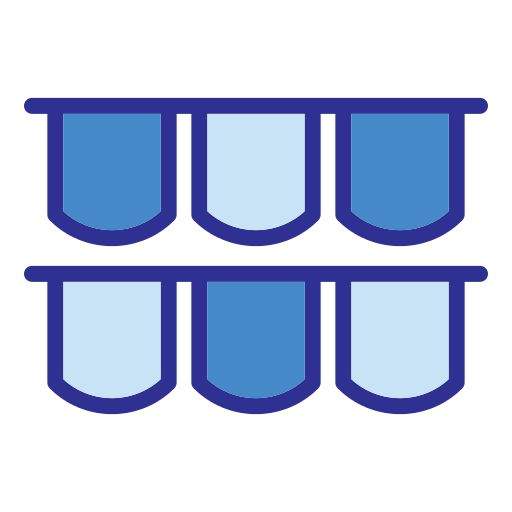 banderín Generic Blue icono