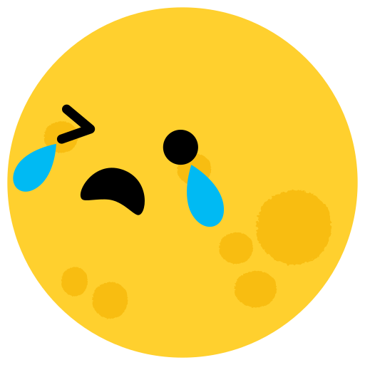 verdrietig huilen Generic Flat icoon