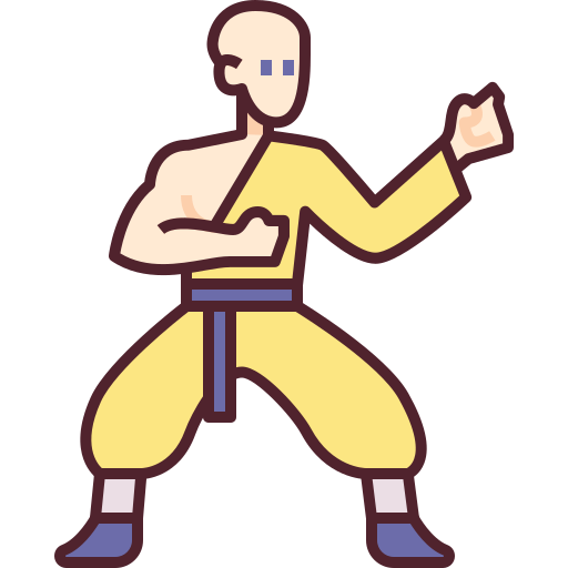 kung fu Generic Outline Color icon
