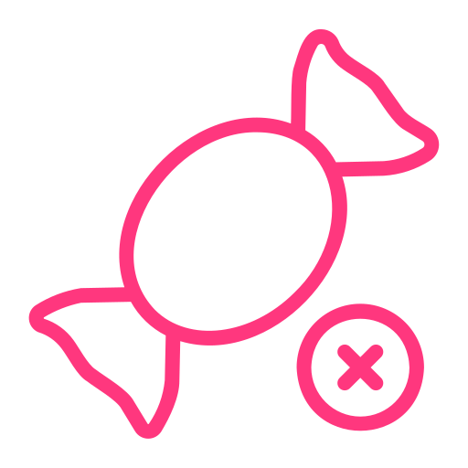 No sweets Generic Outline Color icon