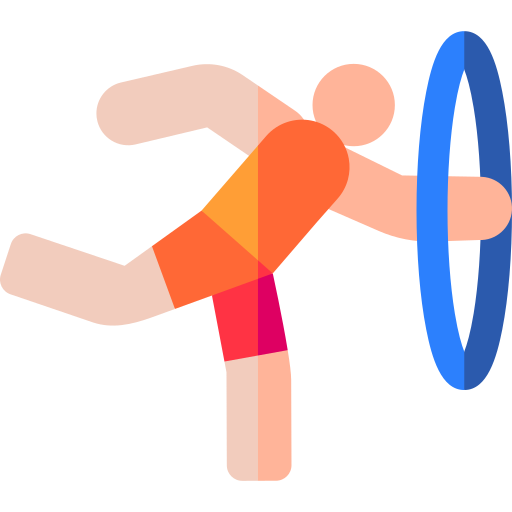 gimnastyczny Basic Rounded Flat ikona