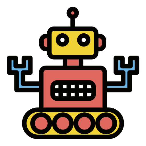 Robot Generic Outline Color icon