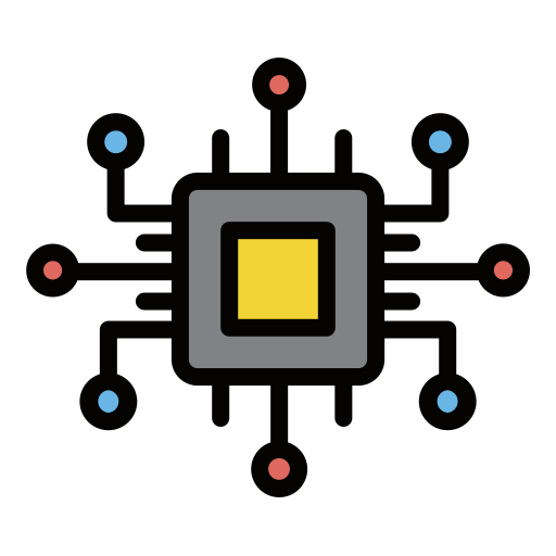 zentralprozessor Generic Outline Color icon