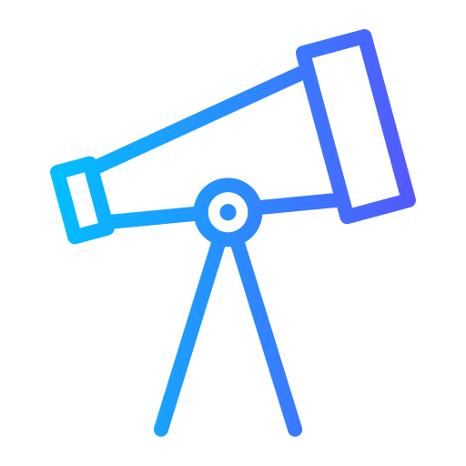 망원경 Generic Gradient icon