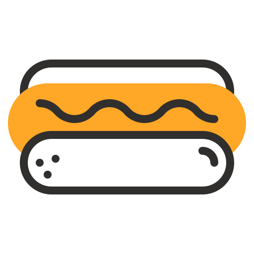 hotdog Generic Fill & Lineal ikona