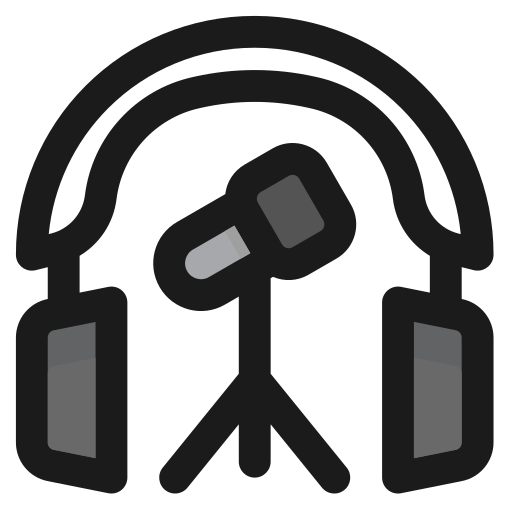 Broadcasting Generic Outline Color icon