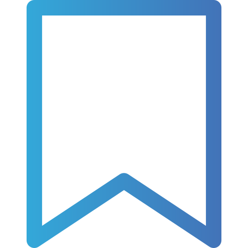 Bookmark Generic Gradient icon