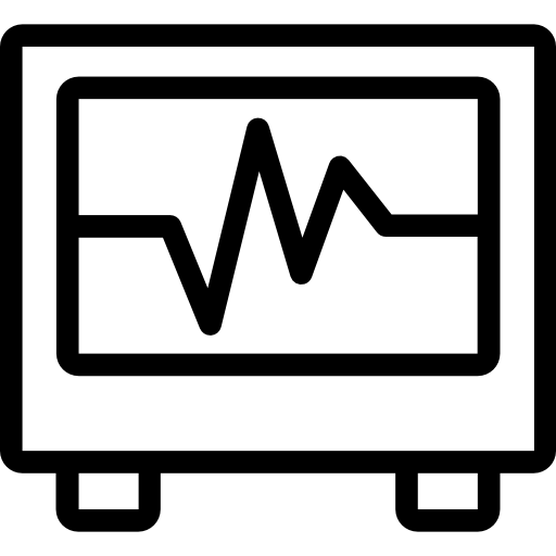 electrocardiograma Good Ware Lineal icono