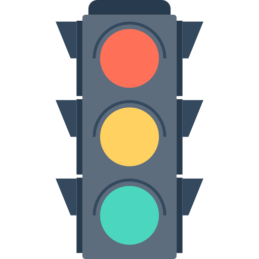 Traffic light Maxim Basinski Premium Flat icon