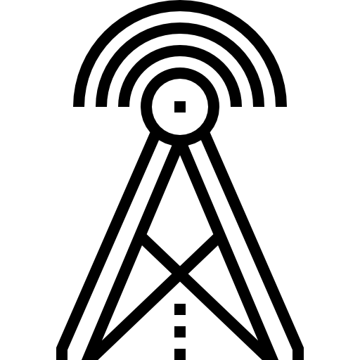 アンテナ Maxim Flat Lineal icon