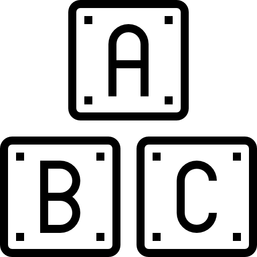 abc Maxim Flat Lineal icon