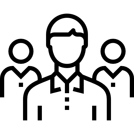 gruppo Maxim Flat Lineal icona