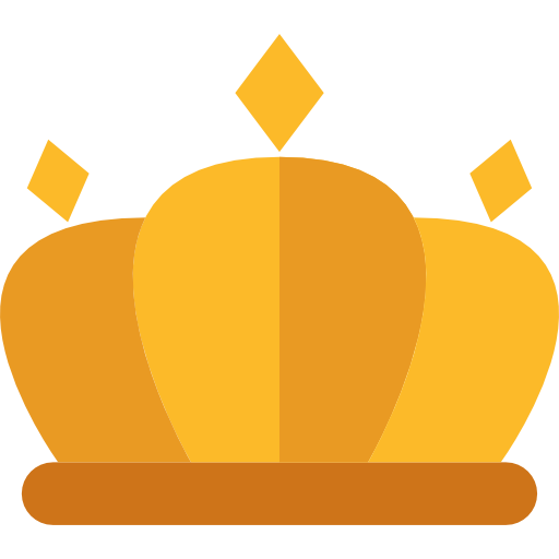Crown Good Ware Flat icon