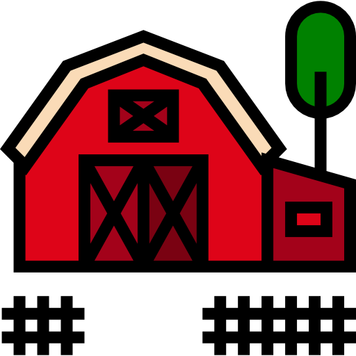 Farm mynamepong Lineal Color icon
