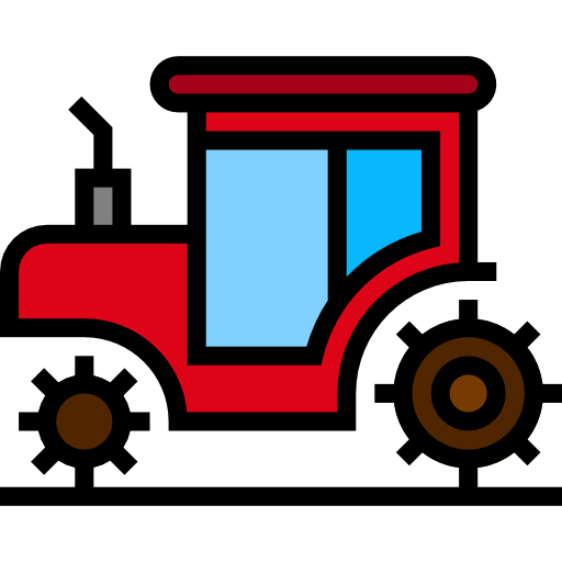 Tractor mynamepong Lineal Color icon