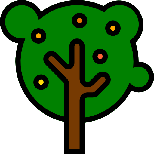 drzewo mynamepong Lineal Color ikona