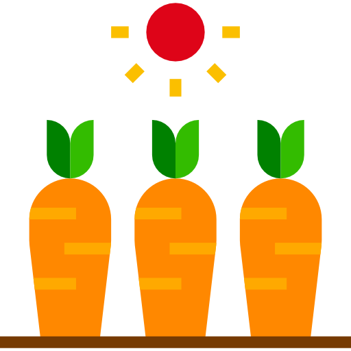 wortels mynamepong Flat icoon