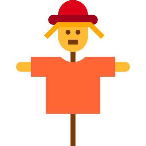 Scarecrow mynamepong Flat icon