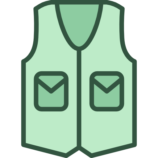 Vest Good Ware Lineal Color icon