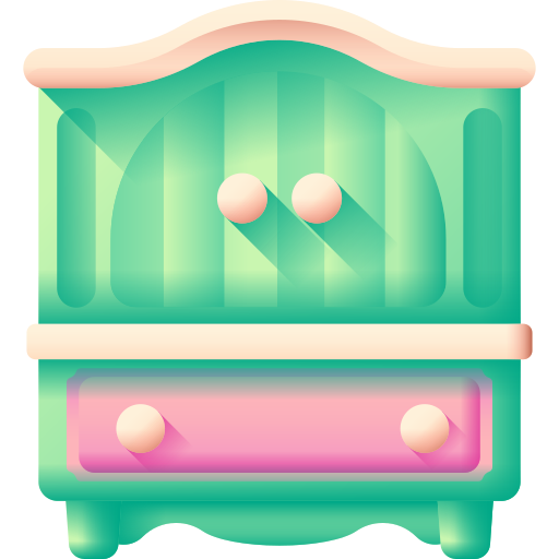 schrank 3D Color icon