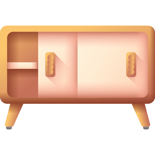 서랍 3D Color icon