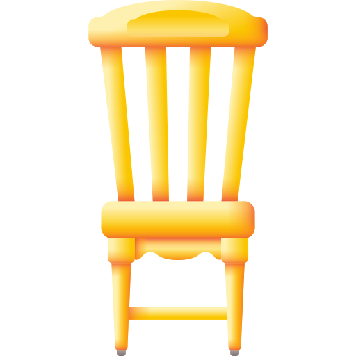 의자 3D Color icon