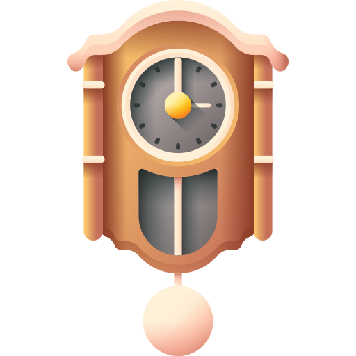 l'orologio del nonno 3D Color icona