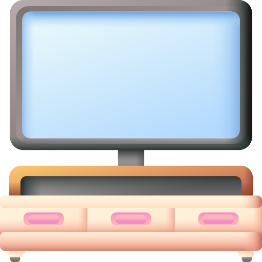 テレビ台 3D Color icon