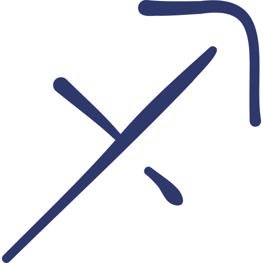 Sagittarius Basic Hand Drawn Lineal Color icon