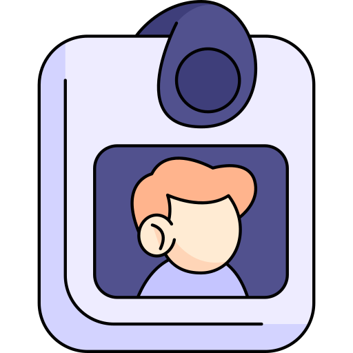 ausweis Generic Thin Outline Color icon