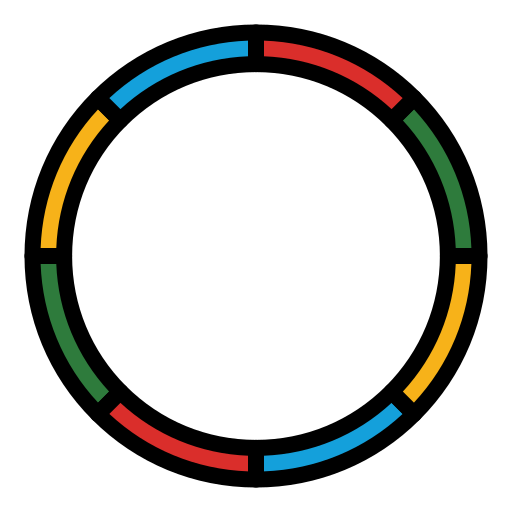 フラフープ Generic Outline Color icon