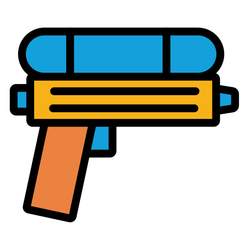 wasserpistole Generic Outline Color icon