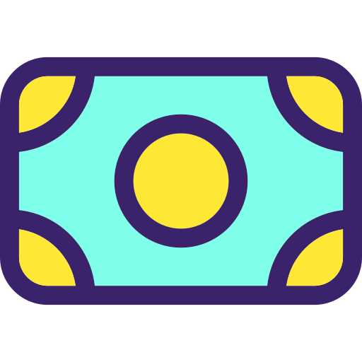 현금 Generic Outline Color icon