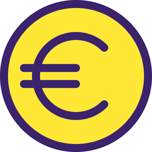 euromunt Generic Outline Color icoon