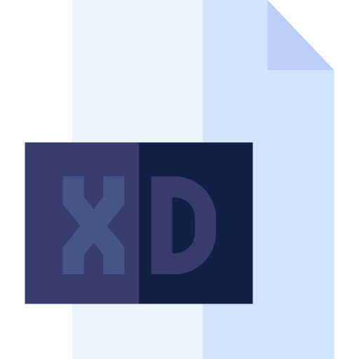 xd Basic Straight Flat icon