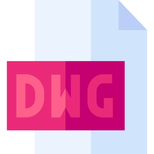 dwg Basic Straight Flat icon